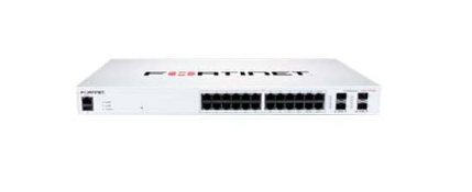 FS-124F-FPOE FortiSwitch-124F-FPOE L2+ managed POE switch with 24GE + 4SFP+, 24port POE with max 370W limit