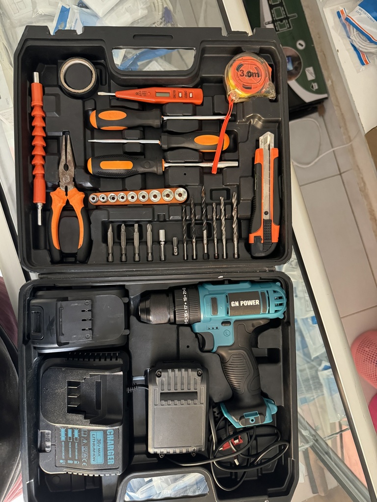 TOOL Kit BOX-BLACK Plastic