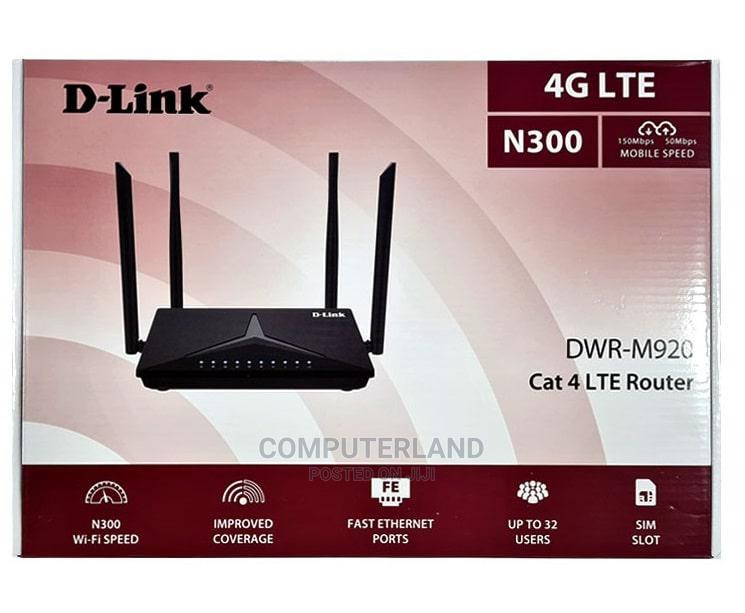 D-LINK DWR-M920 CAT 4 LTE ROUTER