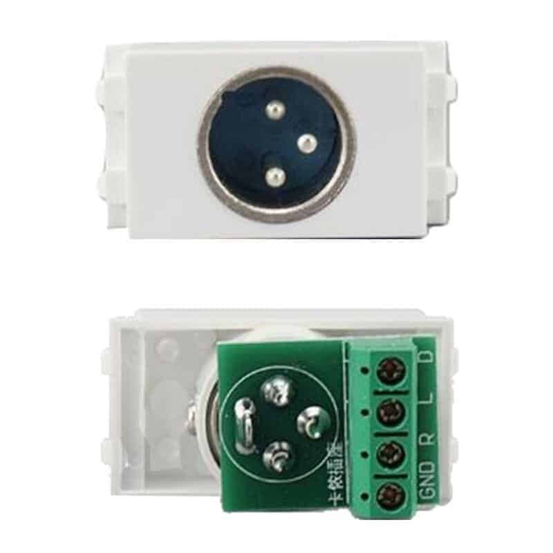 MICROPHONE CONNECTOR/KEYSTONE