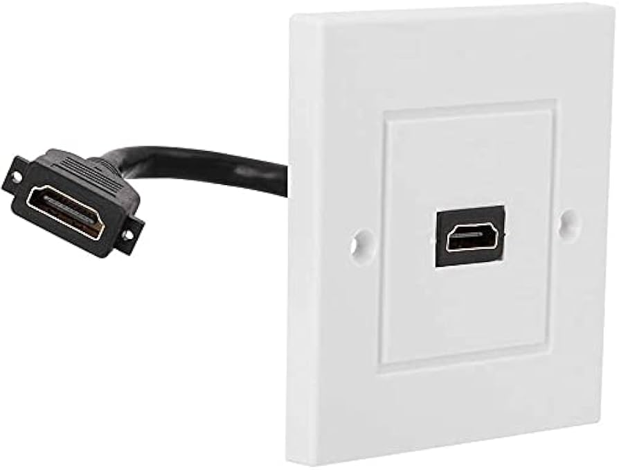 HDMI FACEPLACE + HDMI CONNECTOR