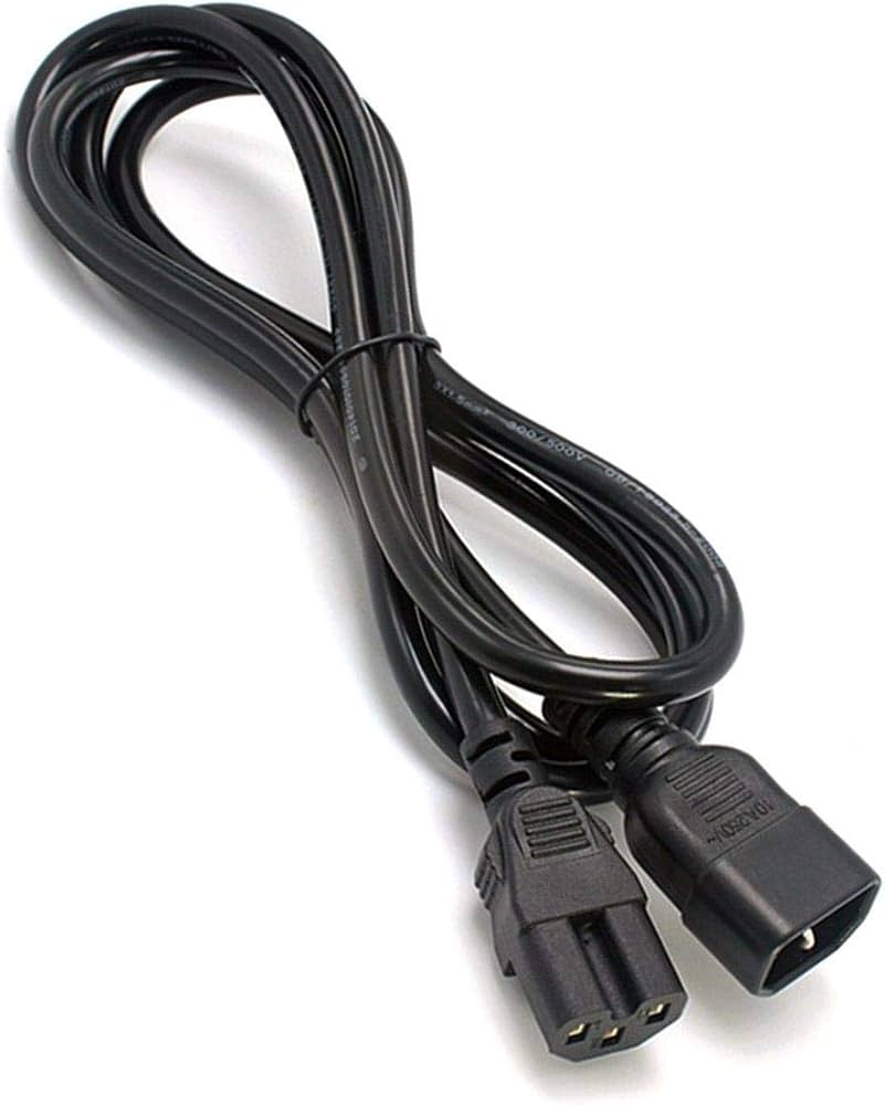 UPS-POWER EXTENSION CABLE MALE TO FEMALE UPS LEAD C14 TO C15 - 1.5M