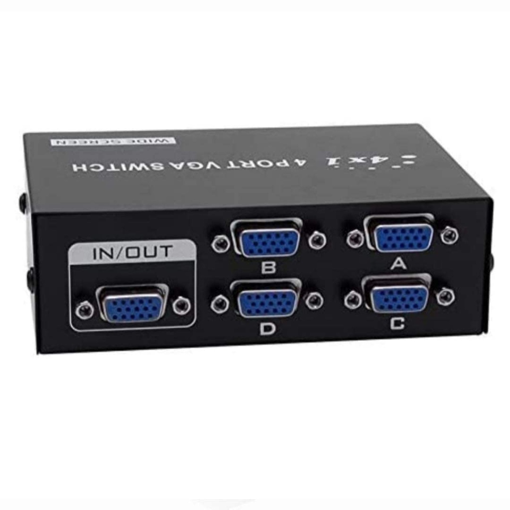 4 PORT VGA SWITCH (SPLITTER )