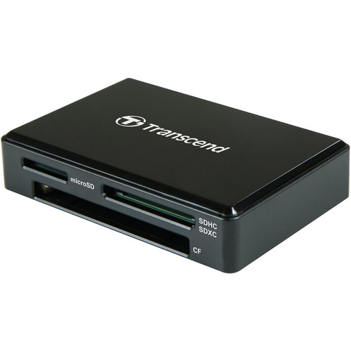 TRANSCEND RDC8 USB 3.1 GEN 1 CARD READER (BLACK)