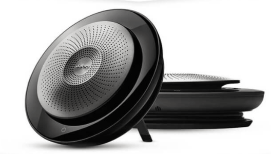 JABRA SPEAK 710 SPEAKER PHONE - MICROSOFT CERTIFIED PORTABLE CONFERENCE SPEAKER WITH BLUETOOTH ADAPTER AND USB - CONNECT WITH LAPTOPS, SMARTPHONES AND TABLETS BLACK, WIRELESS