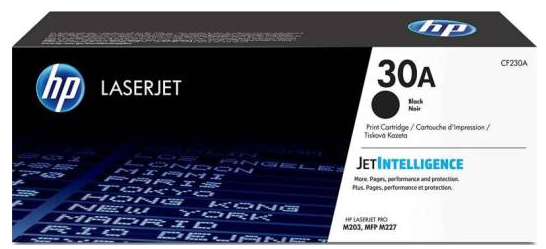 HP 30A Black Original LaserJet Toner Cartridge, 1600 Page Yield | CF230A