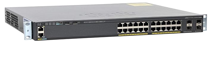 CISCO CATALYST WS-C2960X-24PS-L 24 PORT ETHERNET SWITCH WITH 370 WATT POE