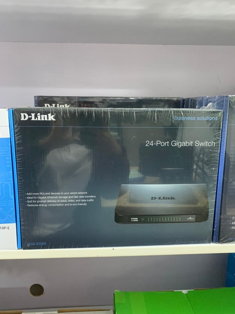 D-LINK SWITCH 24 PORT GIGABIT DGS-1024A