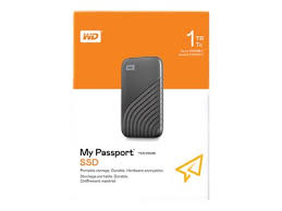 WD PASSPORT SSD 1TB 1050MBPS - WDBAGF0010BGY