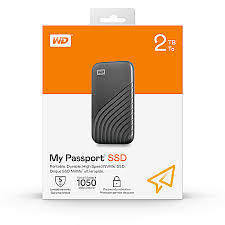 WD Passport SSD 2TB 1050MBPS - WDBAGF0020BGY