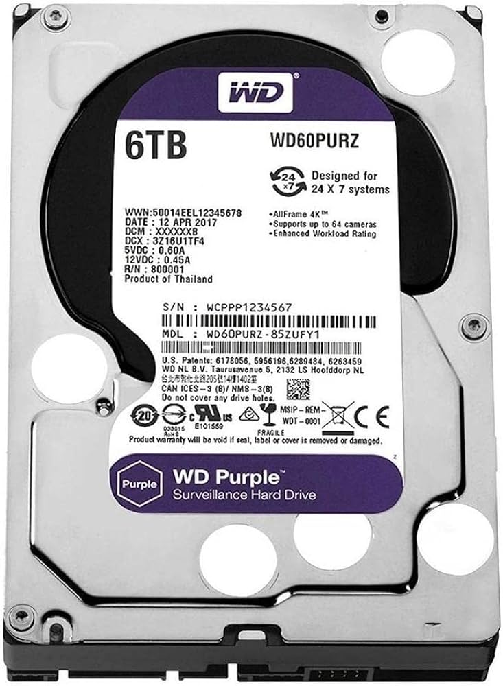 6tb hard disk surveillance