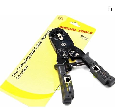 CRIMPING TOOL +CABLE TESTING  -HS 2008ACR