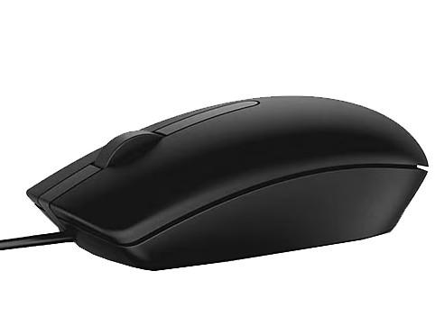 DELL MOUSE WIRED MS116-BK