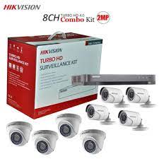 Hikvision 8 Channel Full HD DVR Kit with 8 CCTV Cameras