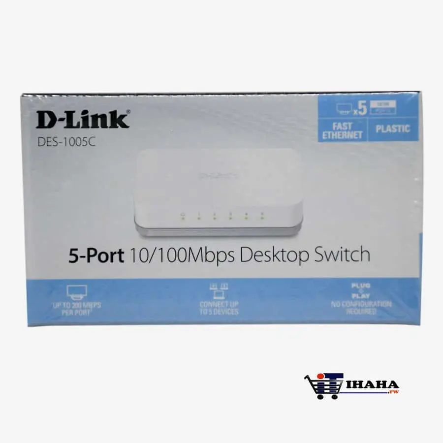 D-LINK 5 PORT SWITCH DES-1005C