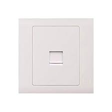 Data Socket Faceplate Single