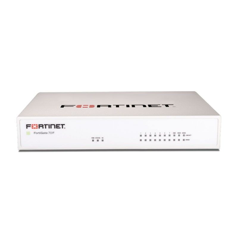FortiGate-70F-FG-70F-BDL-950-36 (Hardware plus 3 Year FortiCare Premium and FortiGuard Unified Threat Protection (UTP))