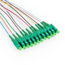 FIBER OPTIC LC PIGTAILS GREEN