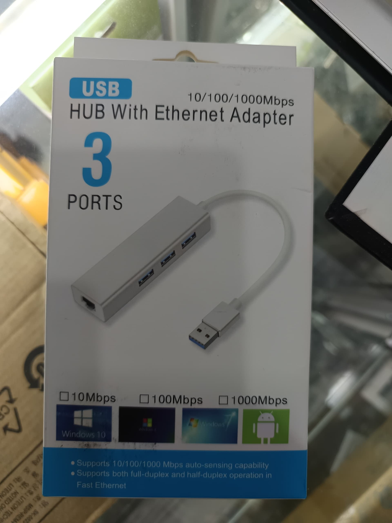 USB HUB WITH LAN 3.0