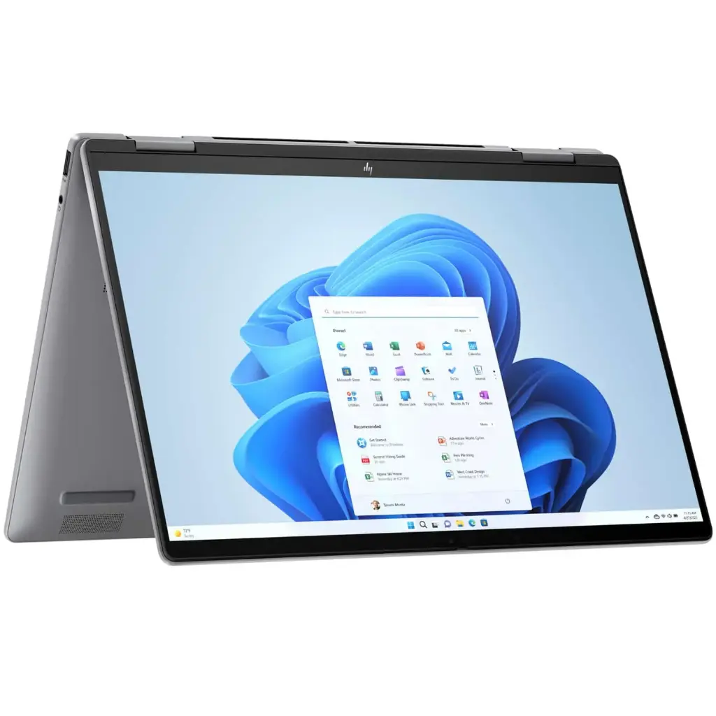 HP Envy X360 2-in-1 Laptop, 14" FHD IPS Touch Display, Intel Core 5 120U, 8GB RAM, 1TB SSD, Intel Graphics, English Keyboard, Windows 11 Home, Silver 