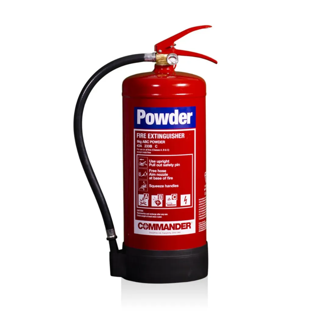 FIRE EXTINGUISHER POWDER 6KG