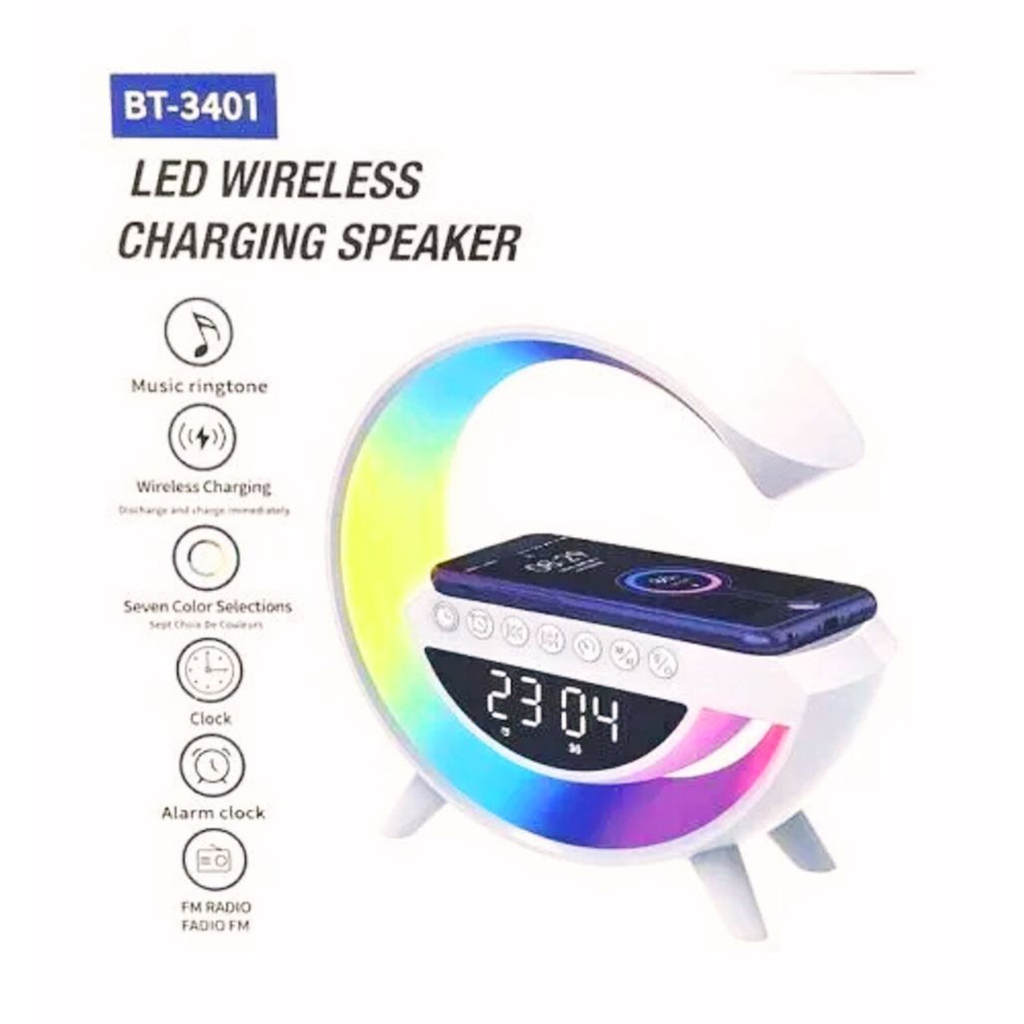 BT-3401/BT-2301/G11 LED WIRELESS CHARGING SPEAKER