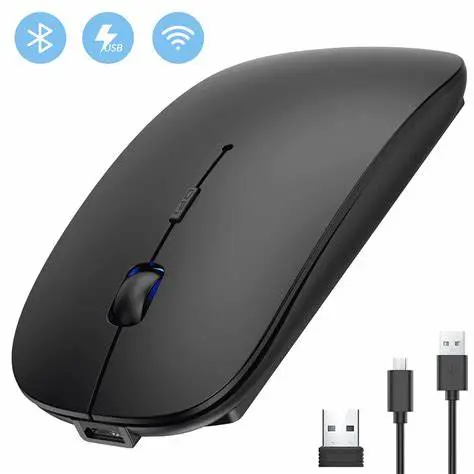 BLUETOOTH RECHARGEABLE MOUSE FOR HP STREAM 11 PRO G5 LAPTOP BLUETOOTH WIRELESS MOUSE