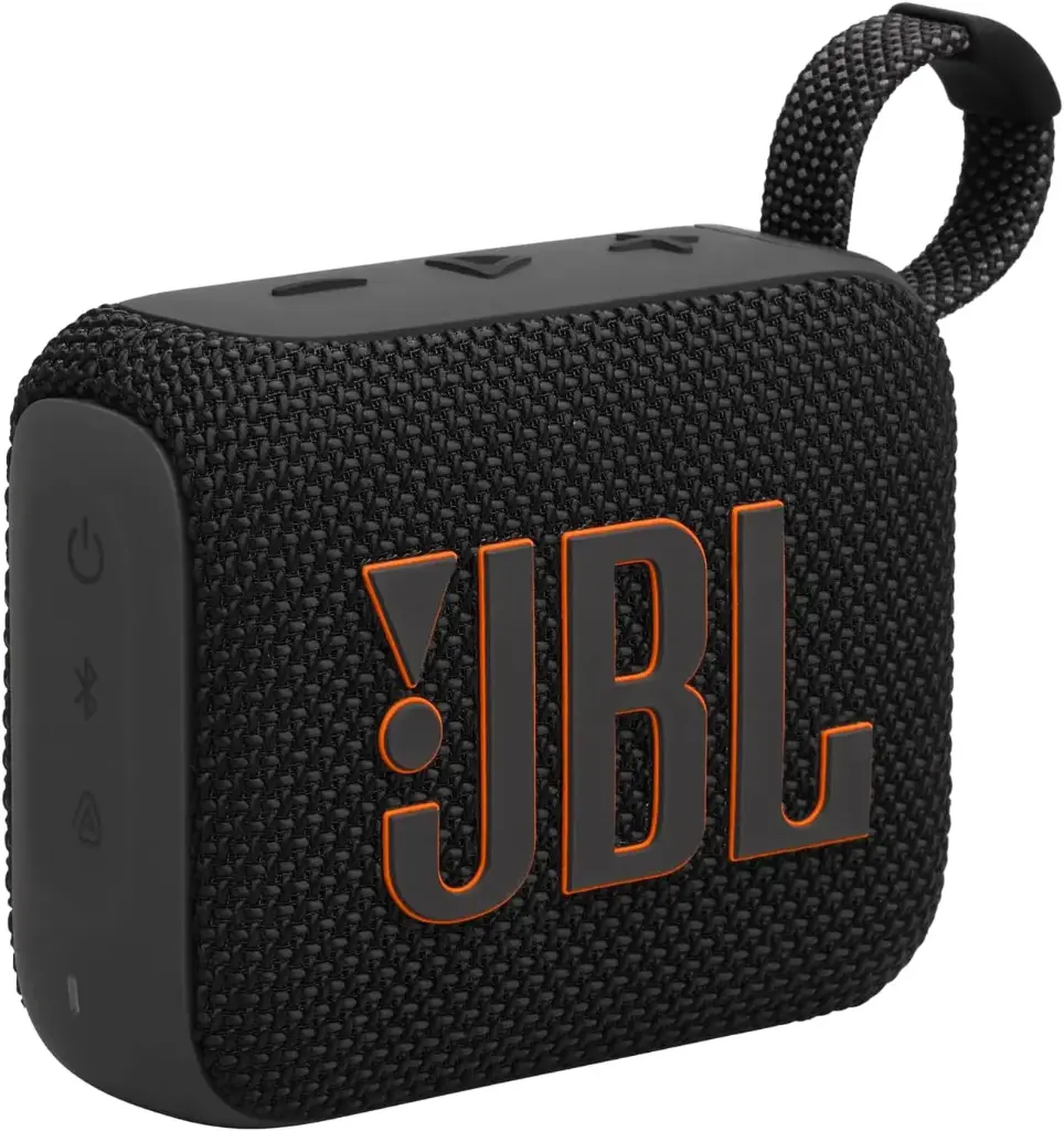 JBL GO 4 – ULTRA-PORTABLE BLUETOOTH SPEAKER WITH AURACAST, POWERFUL SOUND, 15H PLAYTIME & SLEEK DESIGN, JBLGO4BLK, BLACK