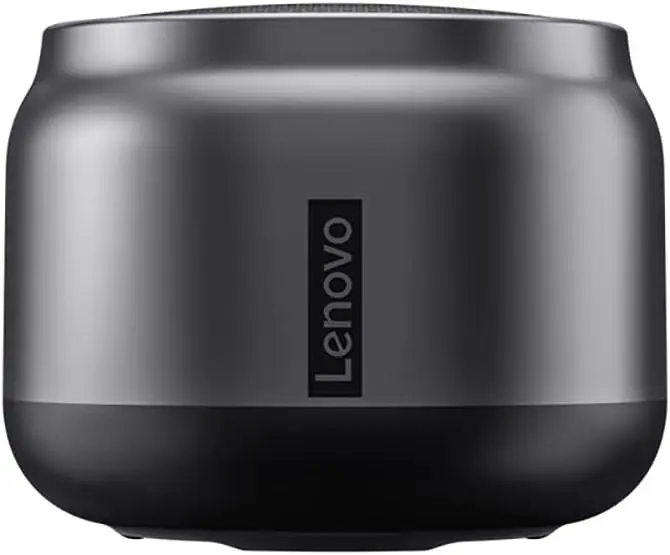 LENOVO K3 THINKPLUS PORTABLE BLUETOOTH SPEAKER, MINI WIRELESS SPEAKER WITH LOUD STEREO, BOOMING BASS, OUTDOOR SPEAKERS 5.0, DUAL PAIRING FOR HOME, GREY