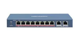 HIKVISION SMART MANAGED SWITCH 8 PORT 10/100/1000 POE GIGABIT (DS-3E1510P-SI-8P2F(O-STD)