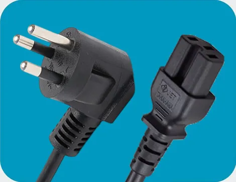 POWER PLUG 3 PIN CABLE SOCKET C15
