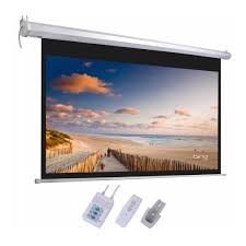 PROJECTOR SCREEN 300/300CM ELECTRIC SCREEN WITH REMOTE CONTROL