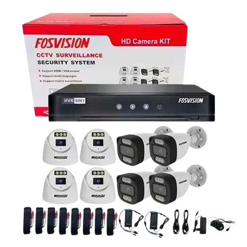 FOSVISION ANALOG KIT 8 CHANNEL 2MP CCTV CAMERA