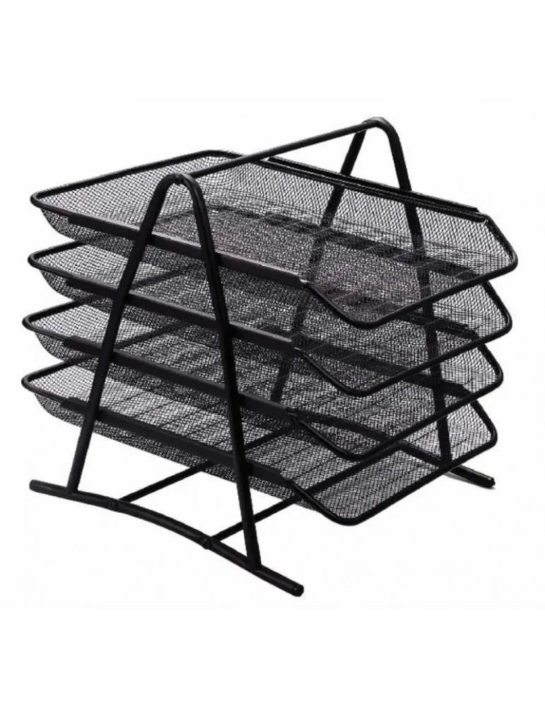 METAL WIRE DOCUMENT TRAY 4 LAYERS