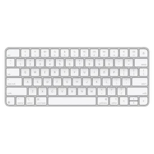 Apple Magic Keyboard with Touch ID and Numeric Keypad for Mac models with Apple silicon (USB–C)—US English—White Keys