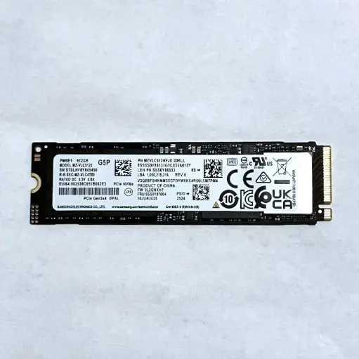 Samsung 512 GB SSD - M2 – Laptop-Disk